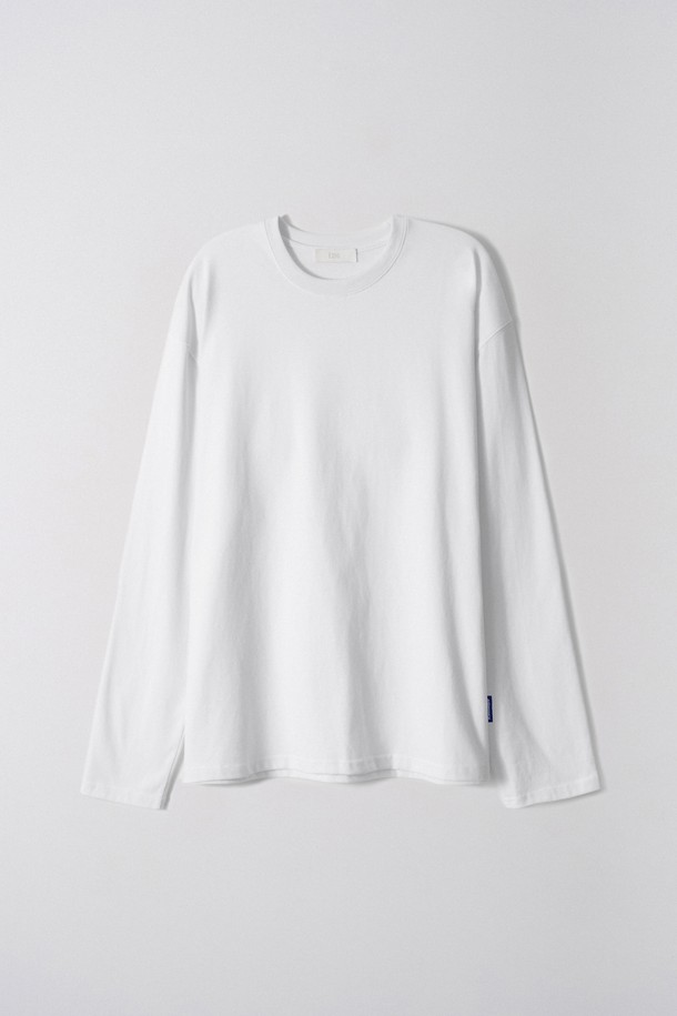 EZIO - 긴팔티셔츠 - Supima Basic L-Sleeve_White