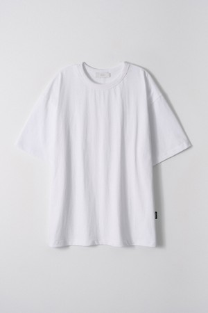 Essence semi-over T-shirt_White