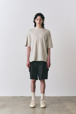 Connie Stripe T-shirt_Light Grey