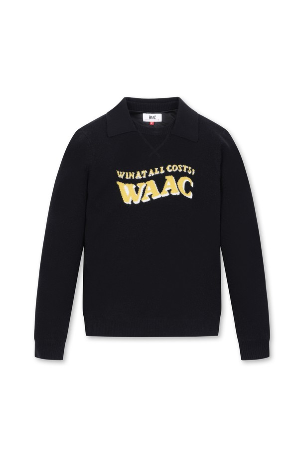 WAAC - 니트 - Women Cashmere Collar Neck Sweater