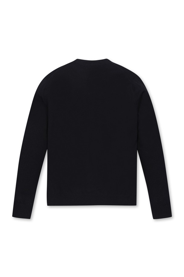 WAAC - 니트 - Men Wool Lining Crew Neck Sweater