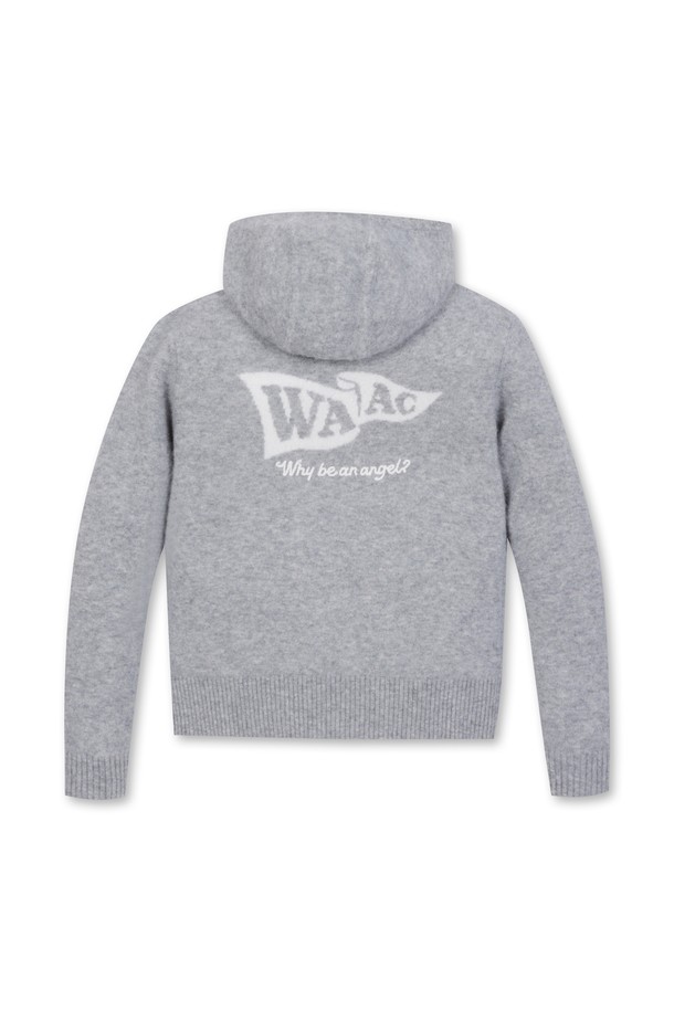 WAAC - 니트 - Women Cashmere Knit Hoodie Pullover