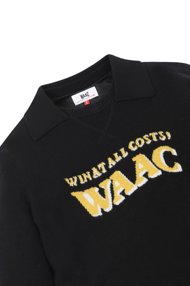 WAAC - 니트 - Women Cashmere Collar Neck Sweater