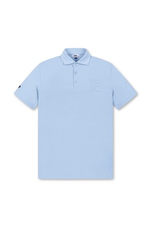 [Athletic] WAAC Men's Wide Collar SS Polo