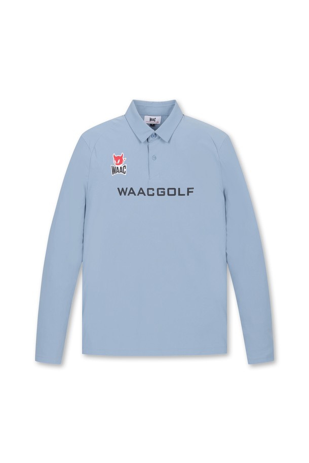 WAAC - 긴팔티셔츠 - Men PLAYER'S EDITION Red Emblem Cool LS Polo