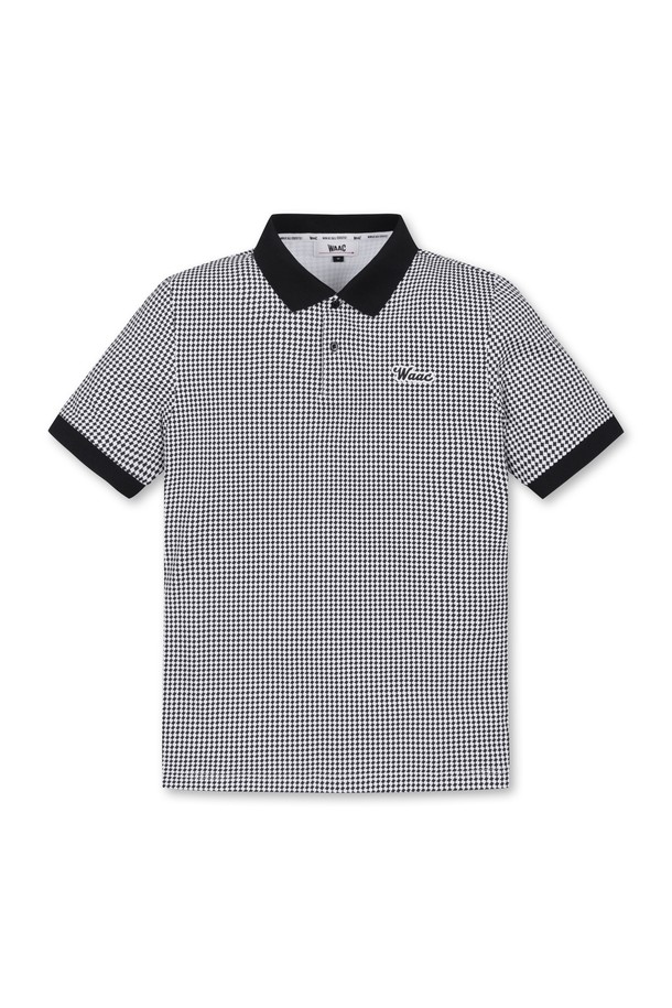 WAAC - 반팔티셔츠 - Men Argyle Patterned SS Polo