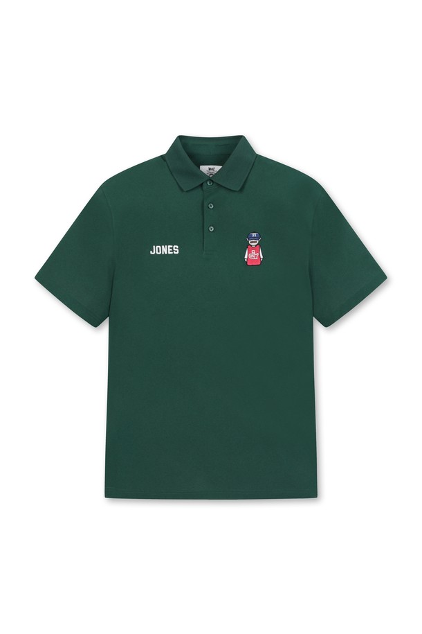 WAAC - 반팔티셔츠 - [WAAC X JONES] Men Beard Caddie SS Polo