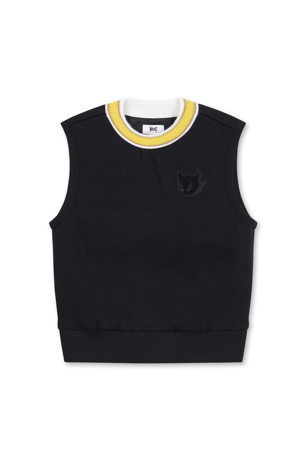 WAAC - 긴팔티셔츠 - Women WAACKY Color-blocked Rib Vest