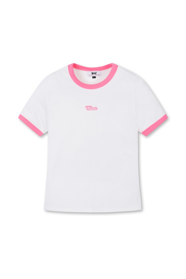 WAAC - 반팔티셔츠 - Women WAAC Logo Crewneck Top