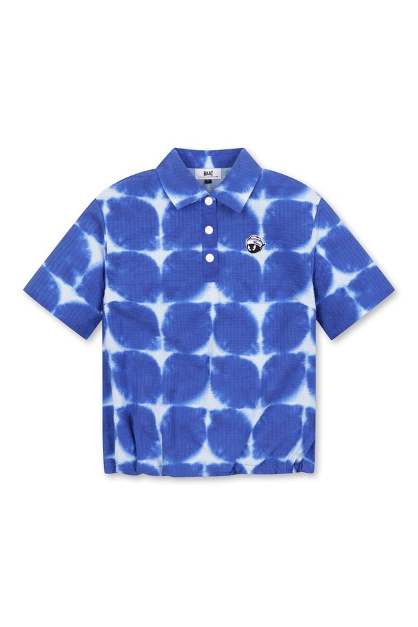 WAAC - 반팔티셔츠 - Women Seersucker Lemon Print SS Polo