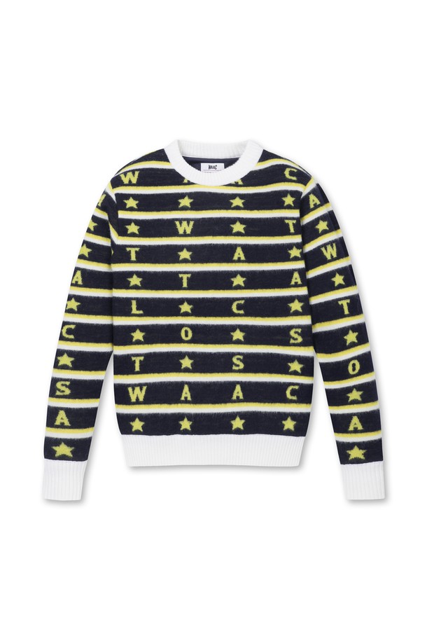 WAAC - 니트 - Women Star Stripe Sweater