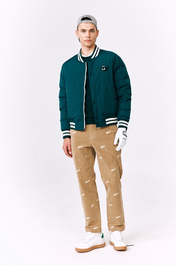 WAAC - 롱팬츠 - Men Corduroy Embroidery Pants