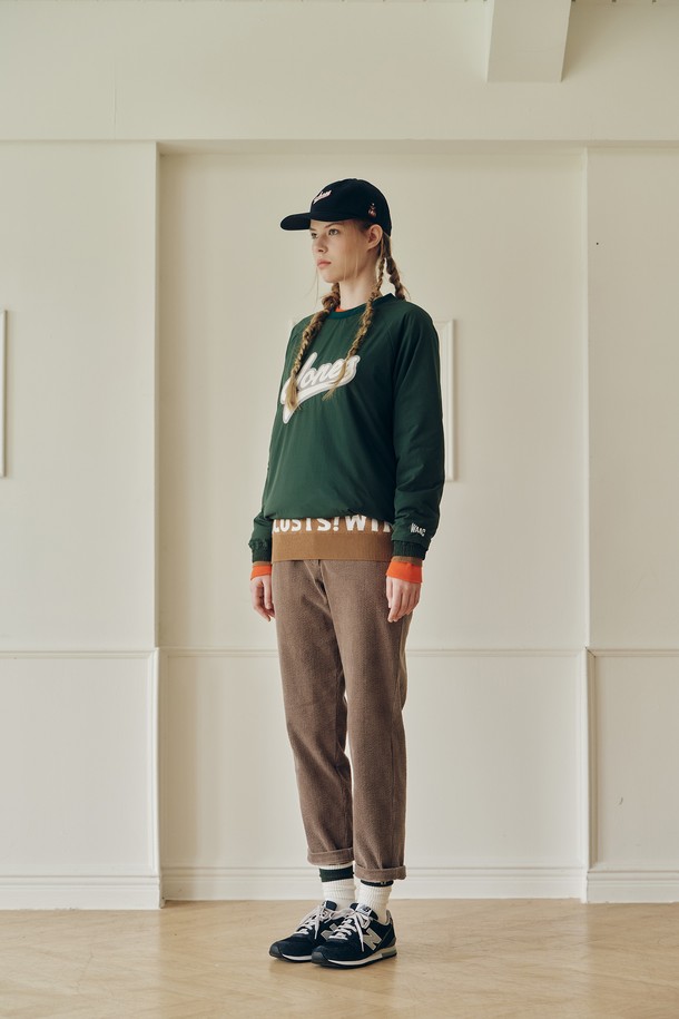 WAAC - 롱팬츠 - [WAAC X JONES] Womens Corduroy Tapered Fit Pants