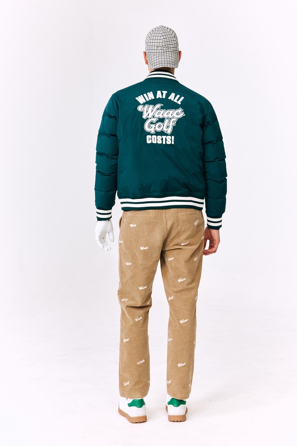 WAAC - 롱팬츠 - Men Corduroy Embroidery Pants