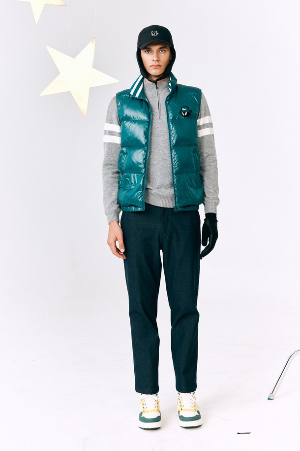 WAAC - 베스트 - Men Bucket Waacky Full Zip Down Vest