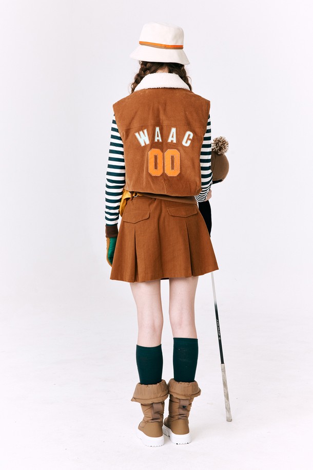 WAAC - 베스트 - Women Corduroy winter Sleeveless vest