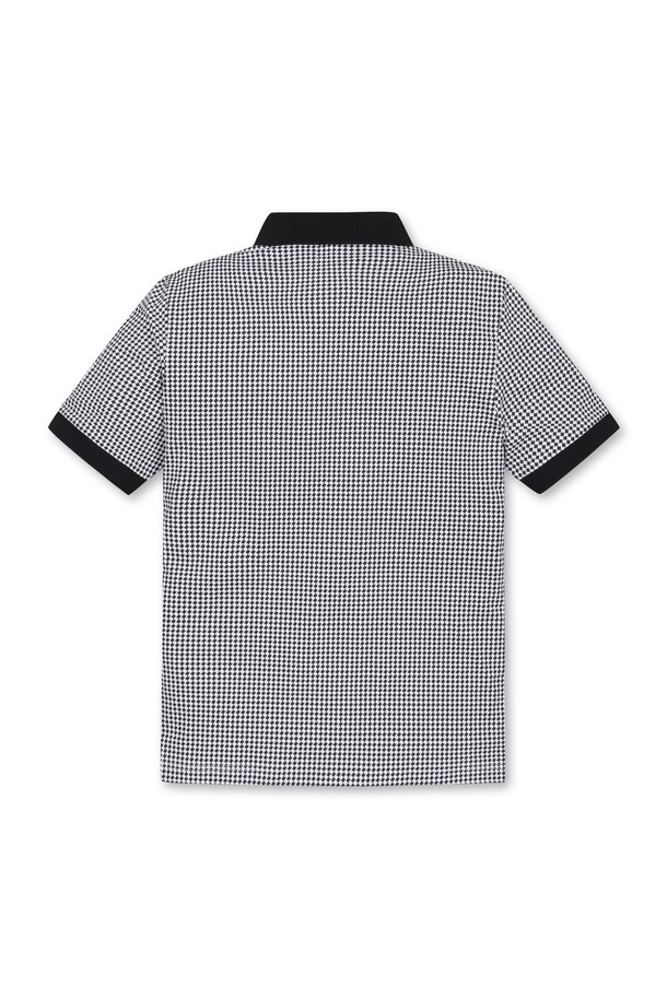 WAAC - 반팔티셔츠 - Men Argyle Patterned SS Polo