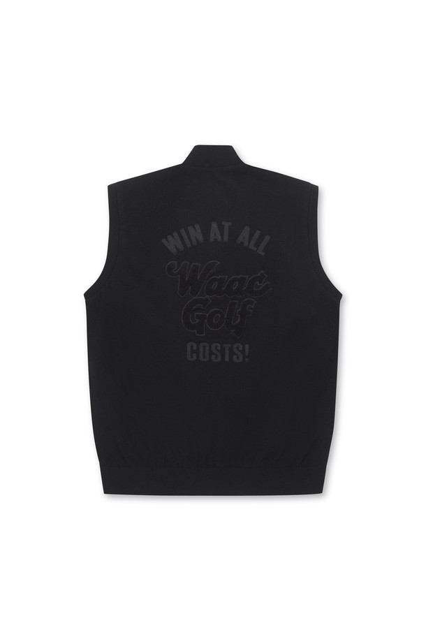 WAAC - 베스트 - Men Knit Hybrid Zip-up Vest