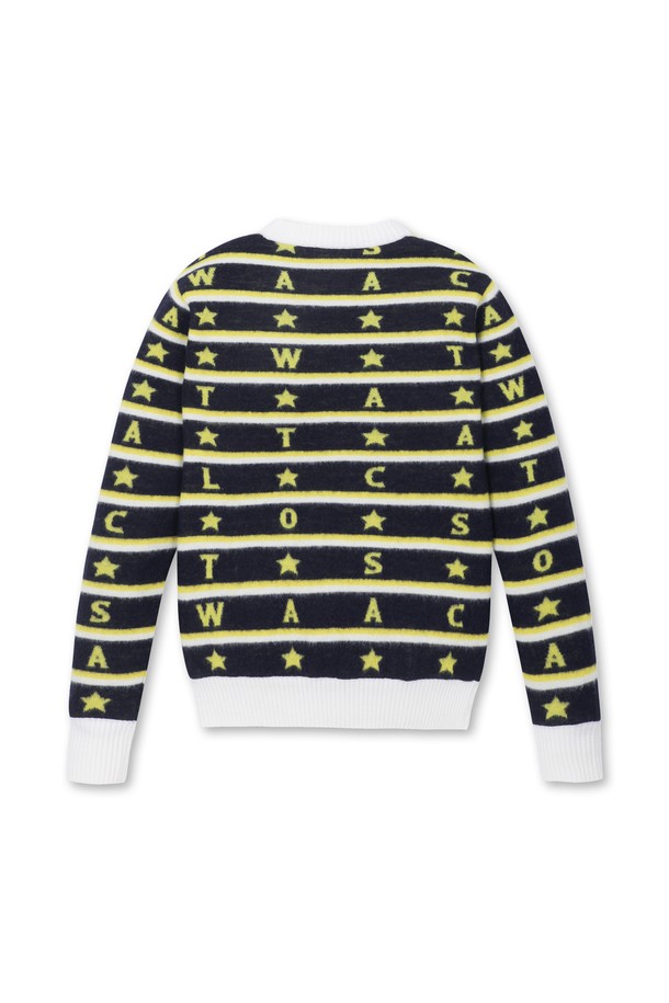 WAAC - 니트 - Women Star Stripe Sweater