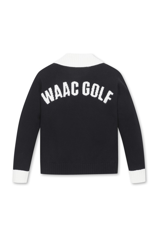 WAAC - 니트 - Women Cashmere Full-zip Sweater