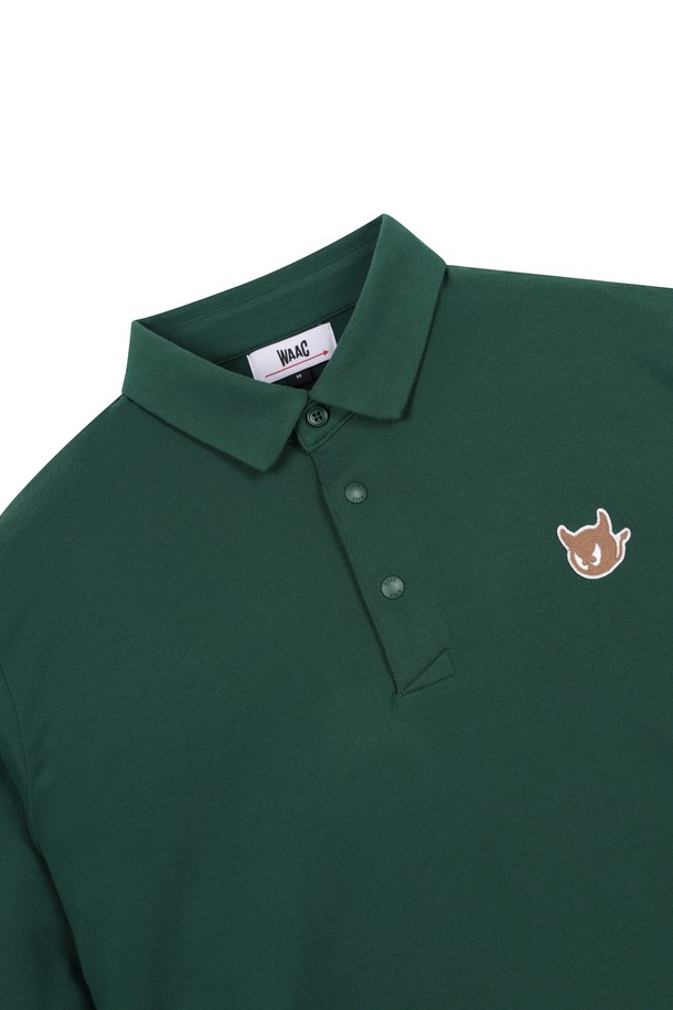 WAAC - 긴팔티셔츠 - Men WAACKY Signature Fleece LS Polo