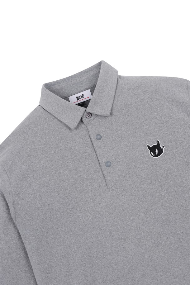 WAAC - 긴팔티셔츠 - Men WAACKY Signature Fleece LS Polo