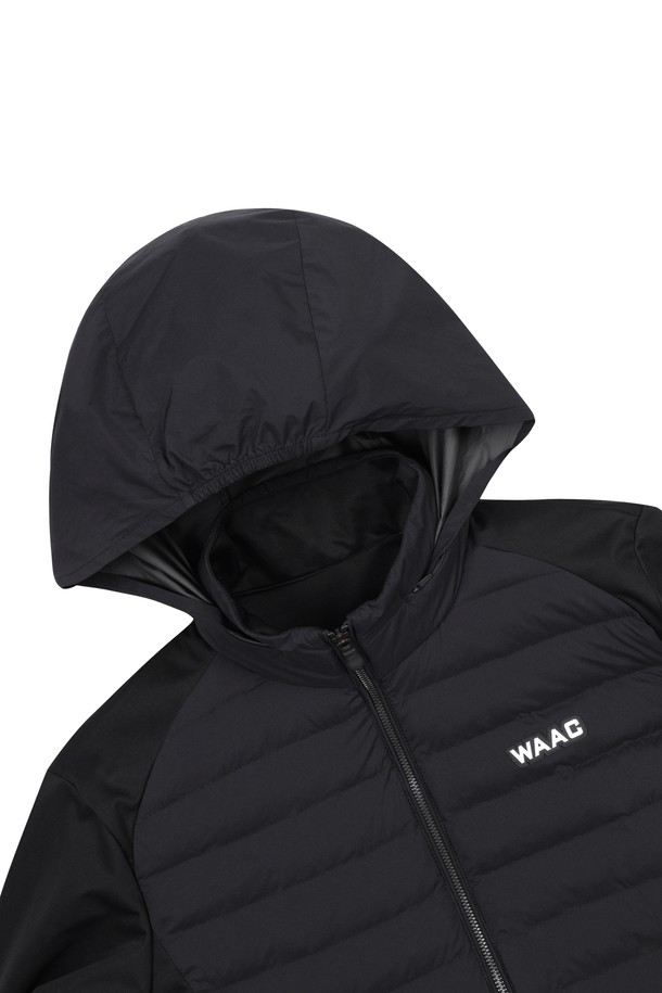 WAAC - 다운/패딩 - Men Padded Hoodie Hybrid Jacket