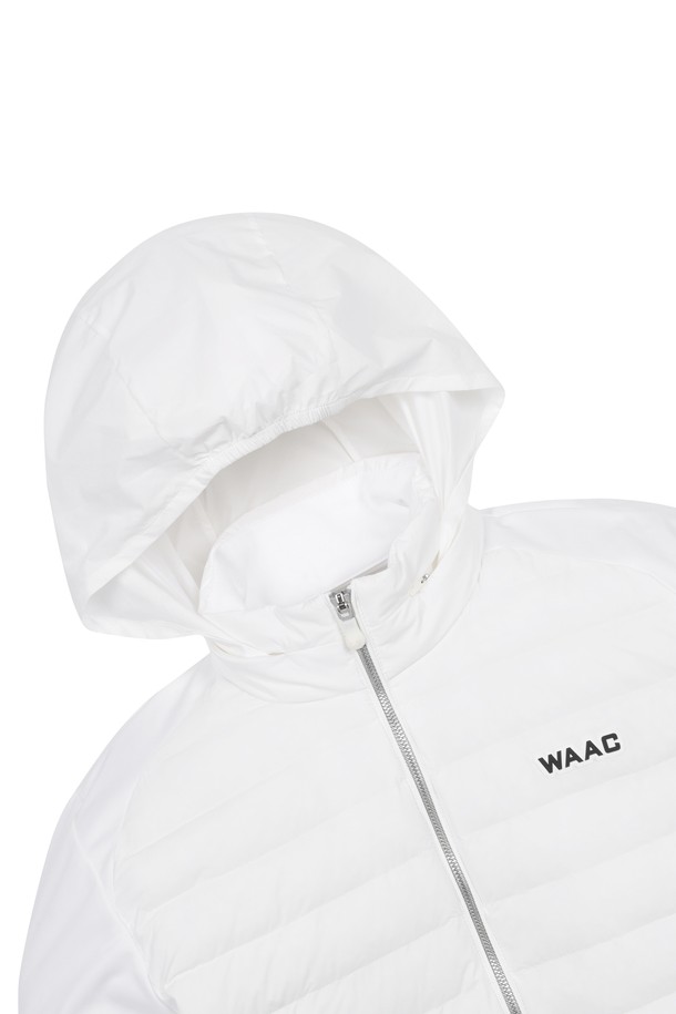 WAAC - 다운/패딩 - Men Padded Hoodie Hybrid Jacket