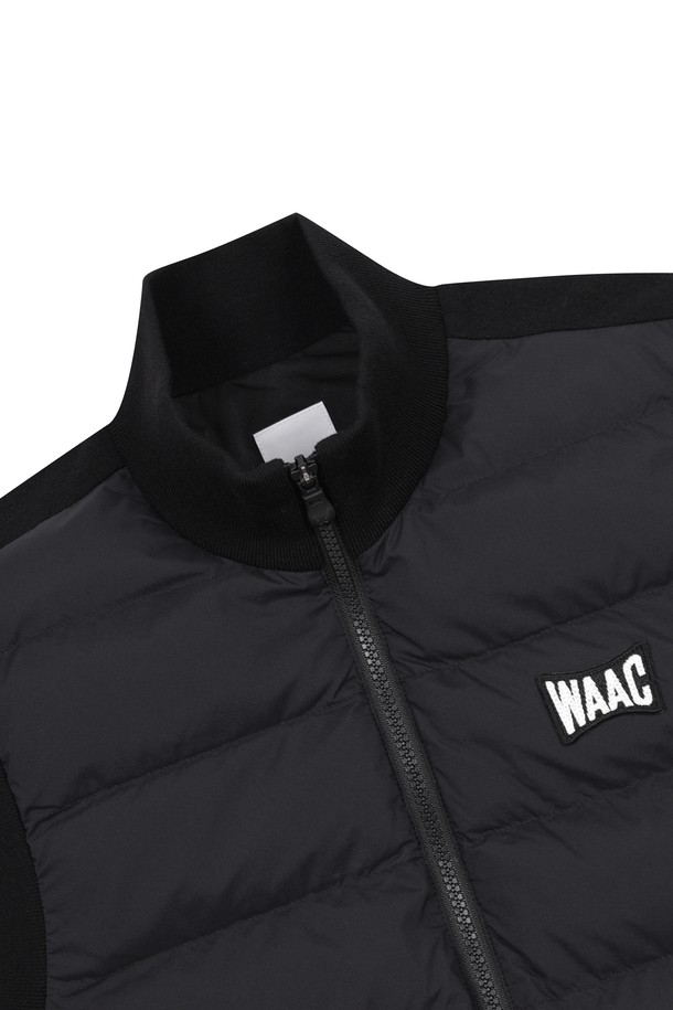 WAAC - 베스트 - Men Knit Hybrid Zip-up Vest