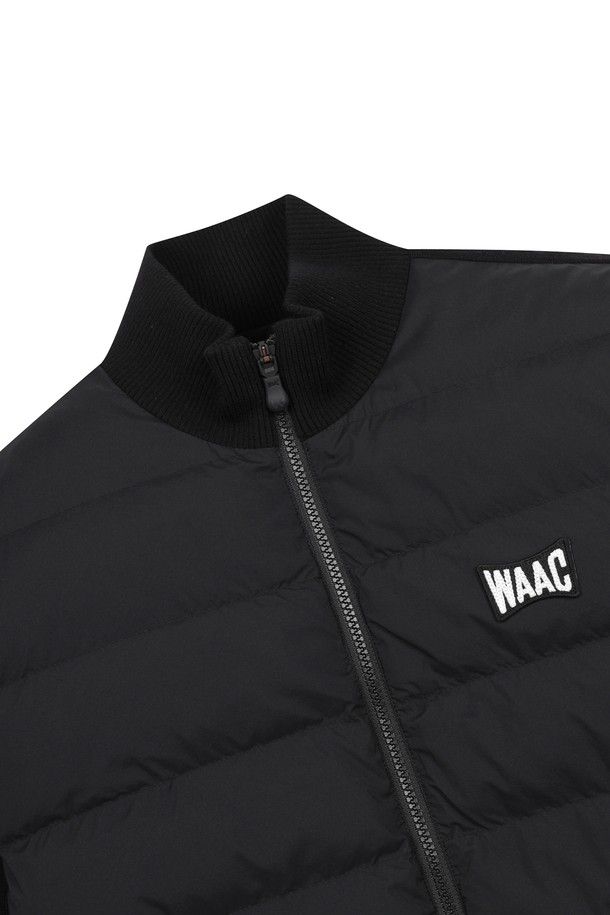 WAAC - 니트 - Men Knit Hybrid Zip-up Jacket