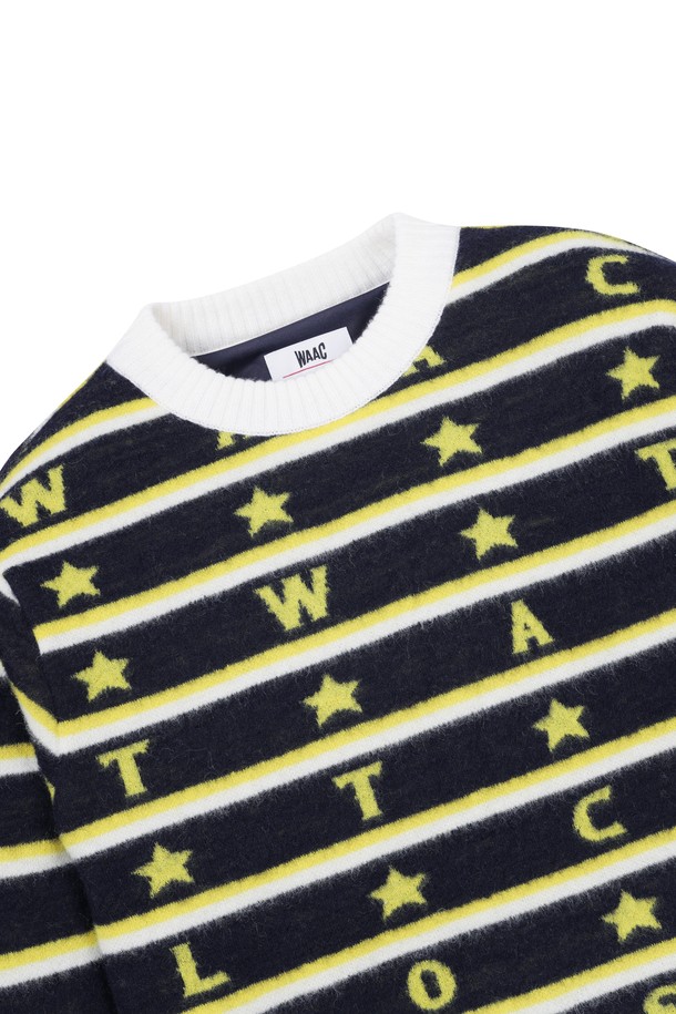 WAAC - 니트 - Women Star Stripe Sweater