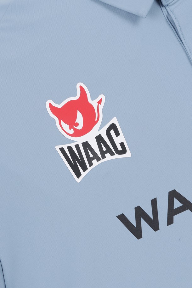 WAAC - 긴팔티셔츠 - Men PLAYER'S EDITION Red Emblem Cool LS Polo