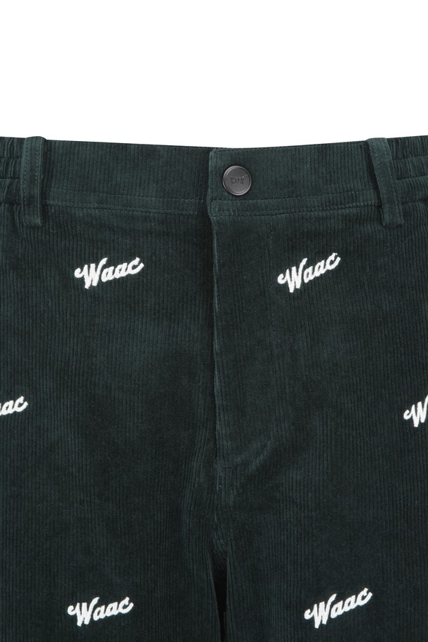 WAAC - 롱팬츠 - Men Corduroy Embroidery Pants