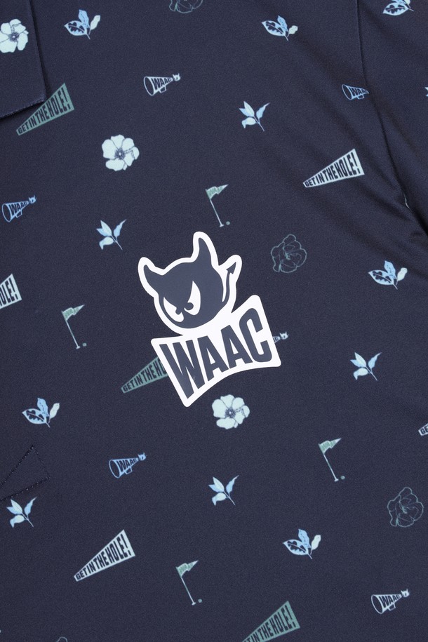 WAAC - 반팔티셔츠 - Men WAAC GG Flag Motif Polo