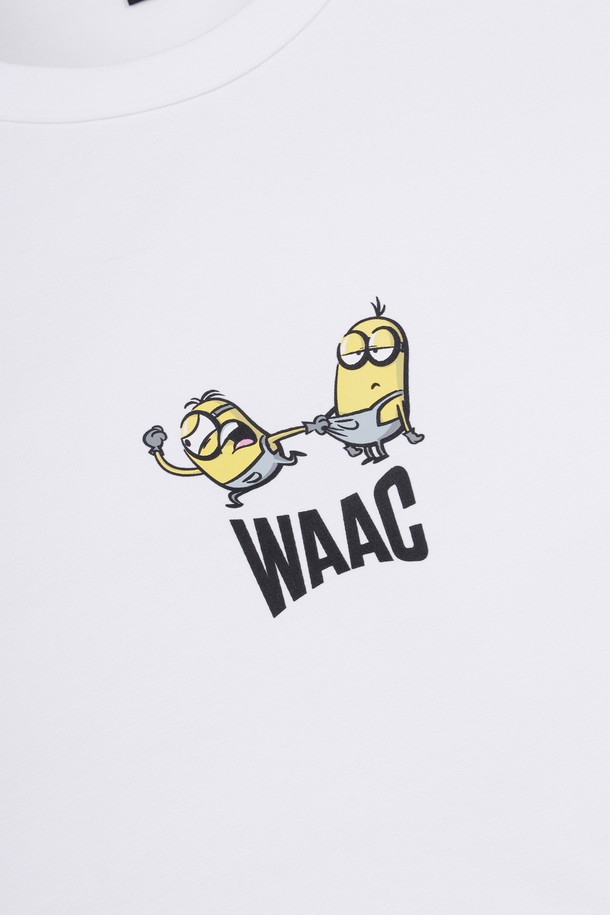 WAAC - 반팔티셔츠 - WAAC X MINIONS UNI T-shirts