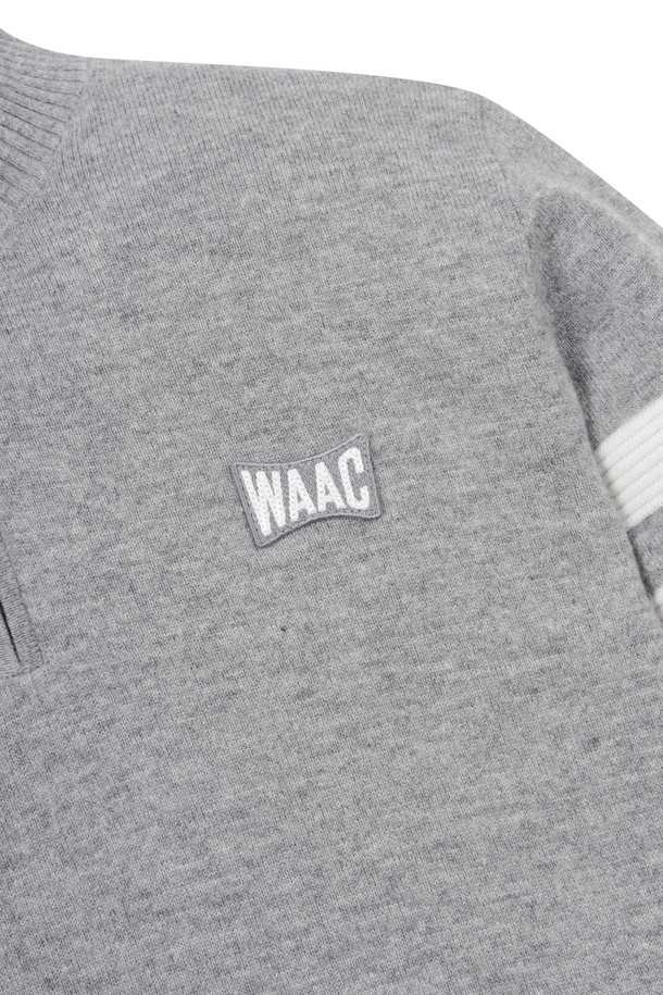 WAAC - 니트 - Men Half Zip-up Knit Pullover