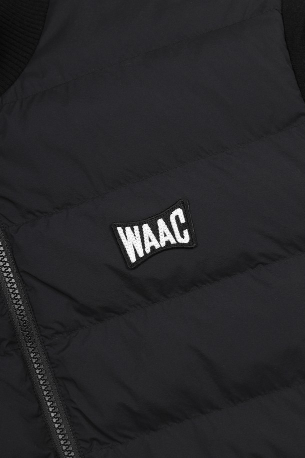 WAAC - 니트 - Men Knit Hybrid Zip-up Jacket