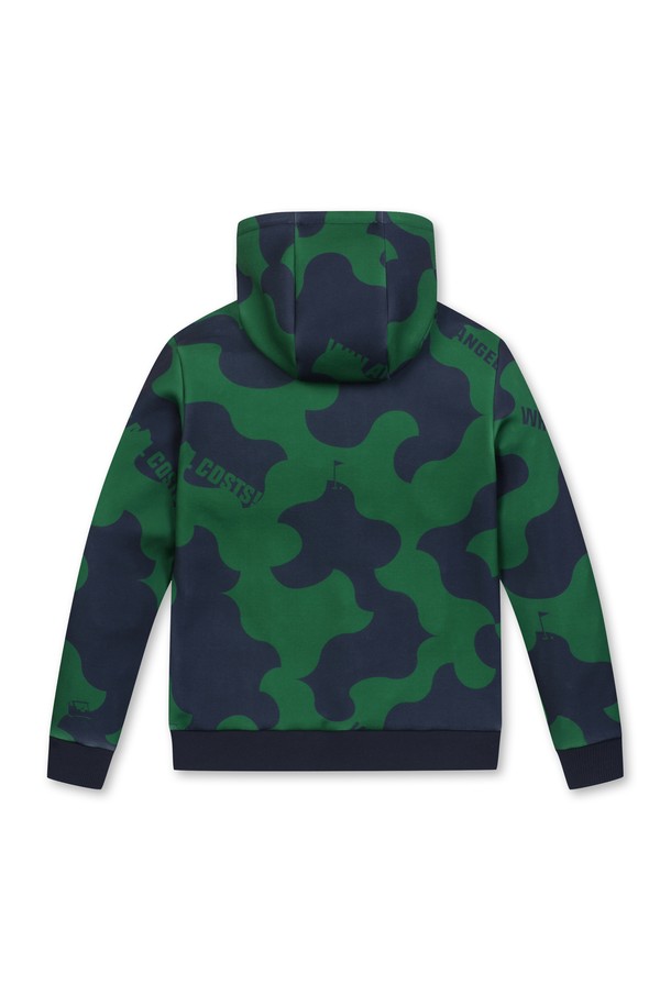 WAAC - 긴팔티셔츠 - Men Camo Print Sweatshirt Hoodie