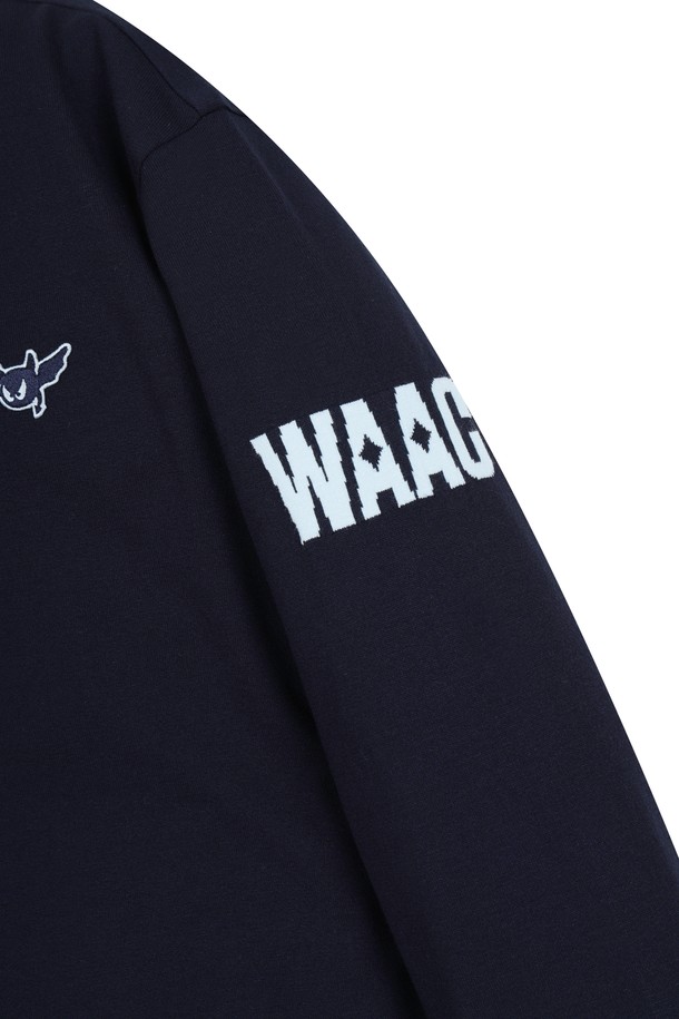 WAAC - 니트 - Men Athletic Solid Crewneck Sweater