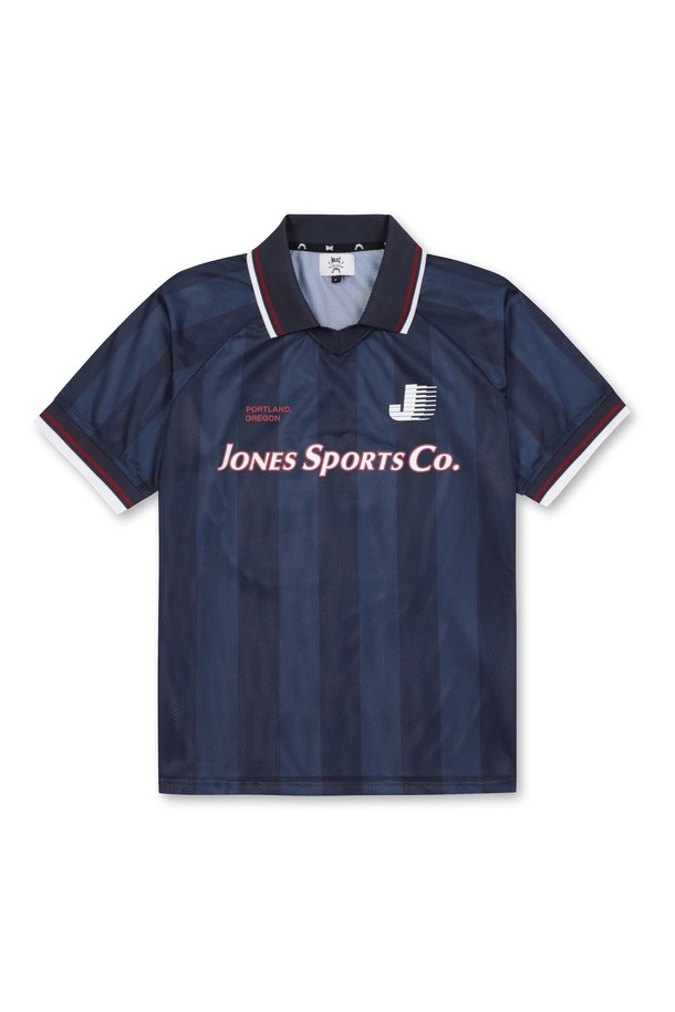 WAAC - 반팔티셔츠 - [WAAC X JONES] Men Flying J SS Striped Jersey