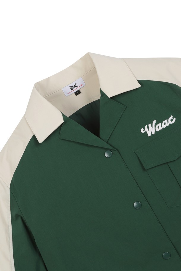 WAAC - 점퍼 - Color-block Shirt