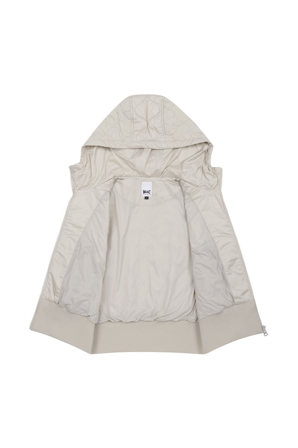 WAAC - 다운/패딩 - Women Padded hoodie wedge jumper