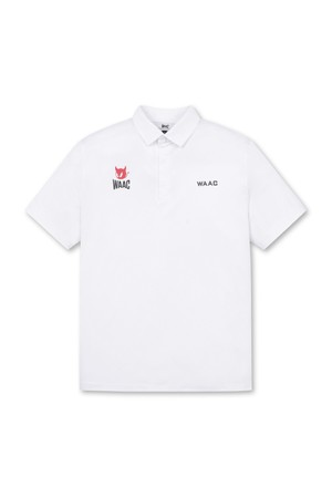 Men PLAYER′S EDITION Red Emblem SS Polo