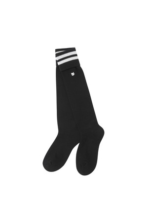 Women Stripe Knee Socks