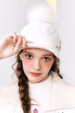 PomPom Knit Hat