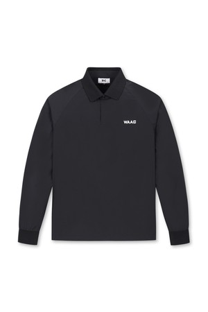 Men PLAYERS EDITION Woven Hybrid LS Polo