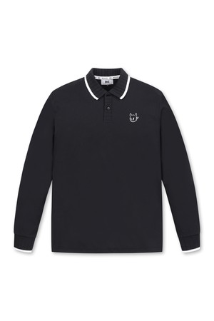 Men WAACKY Pique LS Polo