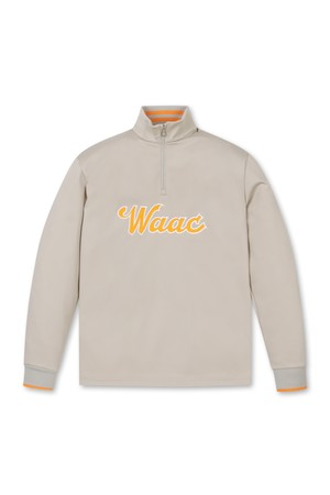 Men WAAC Logo Half Zip