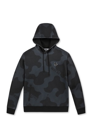 Men Camo Print Sweatshirt Hoodie