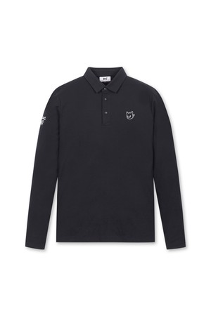 Men WAACKY Signature Fleece LS Polo